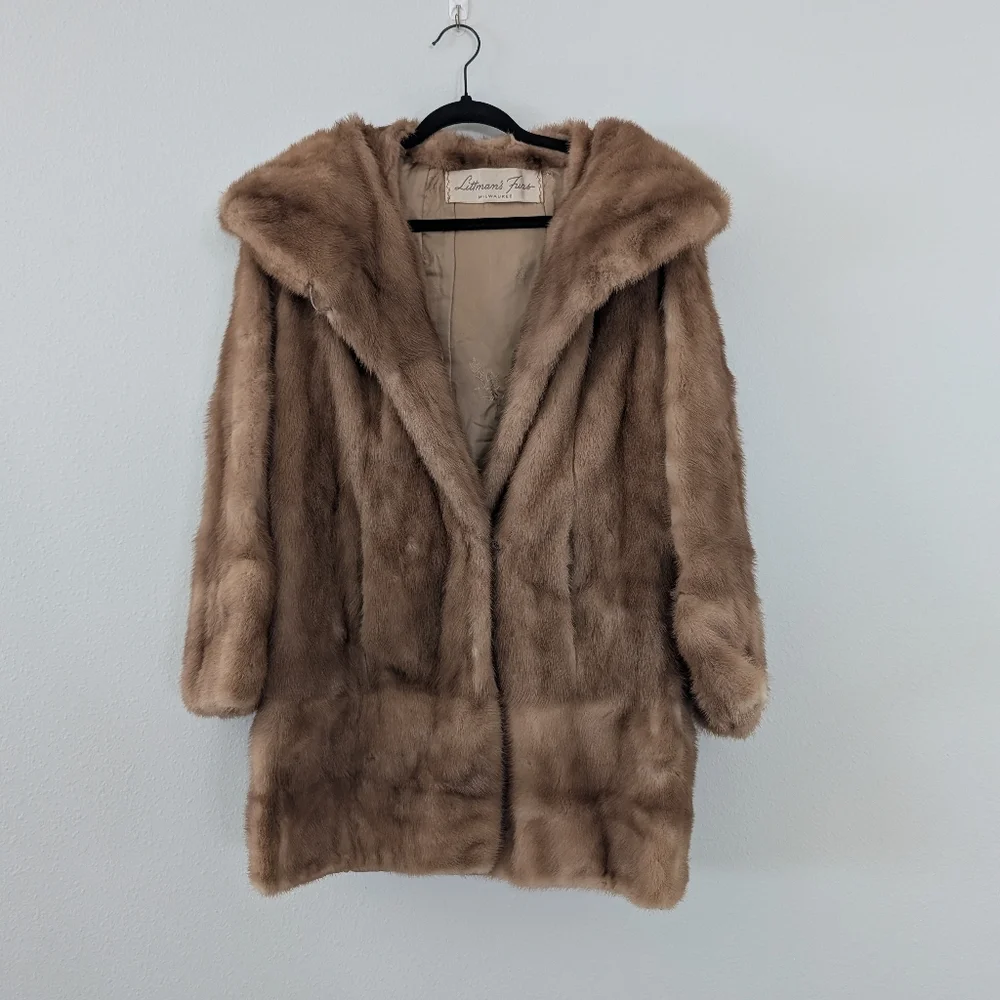 Littmin's Furs Milwaukee Mink Fur Coat - Picture 4 of 11